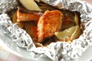 甘塩鮭のホイル焼き