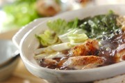炙り鶏ちり鍋