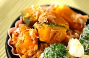 カボチャのチリ和え