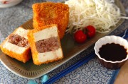 豆腐のソースカツ