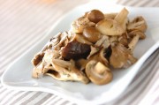 キノコのビネガー炒め