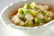 ブロッコリーと豆腐のおかか煮