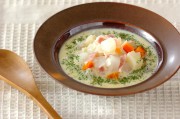 大根のミルクスープ