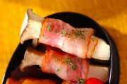 エリンギのベーコン巻き