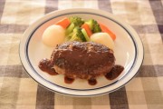 焼き鳥のレバーで! レバー入り濃厚ハンバーグ