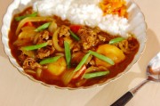 ひらひらお肉のカレー