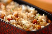 ちくわの蒲焼き混ぜご飯