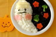 ハロウィンおばけカレー