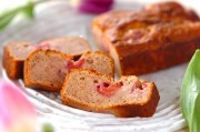 酒粕イチゴジャムのパウンドケーキ