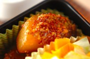 大根のマスタードしょうゆ焼き