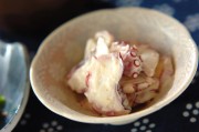 タコのユズコショウマヨ和え