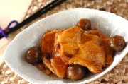 作り置き鶏肉の梅酒煮