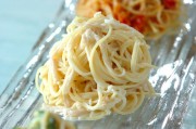 冬瓜のカニマヨ冷製パスタ
