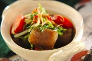 コンニャクとニンジンの甘煮