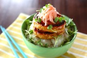 ショウガつくねのとろろ丼