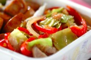 豚と野菜のペッパー炒め