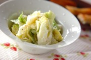キャベツのクリームチーズ和え