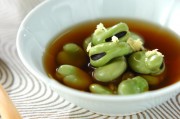 ソラ豆のだし汁漬け