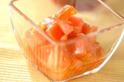 トマトのワサビマリネ