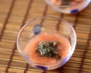 海ぶどうの梅肉和え