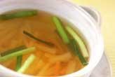 野菜のすまし汁