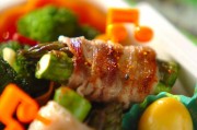 アスパラの豚肉巻き