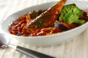 サンマのトマトソース煮