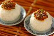 青唐辛子みそのおにぎり