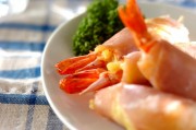 エビのハムポテ巻き