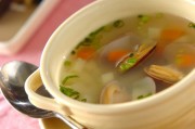 アサリのスープ