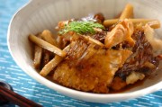 鯛のアラ炊き