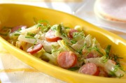 白菜が余ったらコレ!とろとろ白菜のチーズ炒め