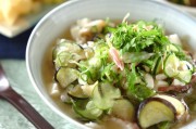 アジの冷やしスープご飯