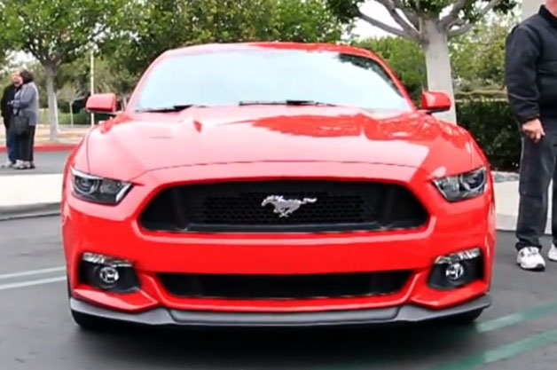 2015 Ford mustang cars and coffee #8