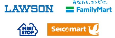 LAWSON FamilyMart MINISTOP Seicomart
