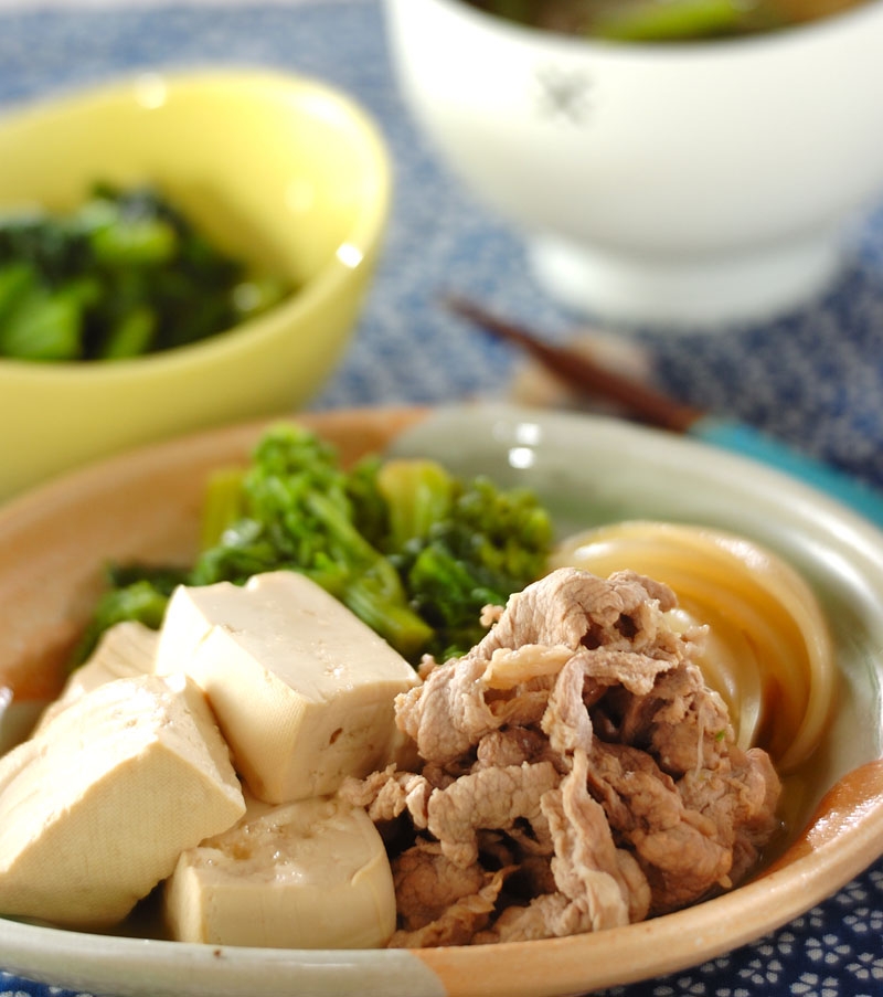 「肉豆腐」の献立・レシピ 【E・レシピ】料理のプロが作る簡単レシピ/2018.04.06公開の献立です。