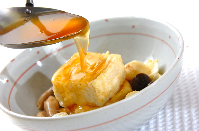 揚げ出し豆腐 本格調理で美味しく！中ふわふわ 人気レシピの作り方4