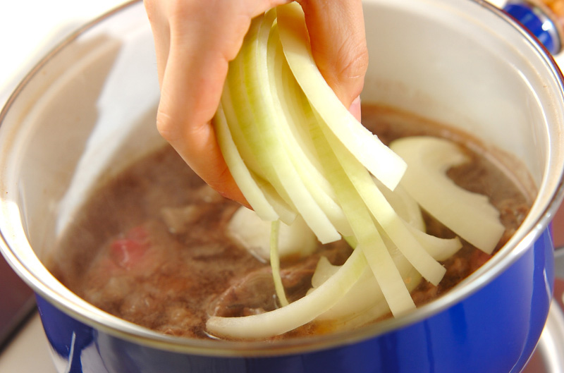 牛肉豆腐の作り方の手順9