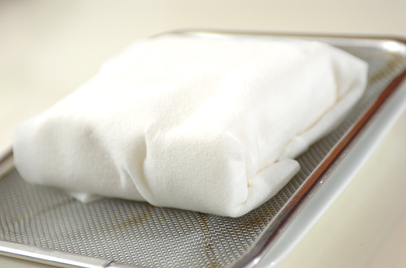 揚げ出し豆腐のあんかけの作り方の手順1