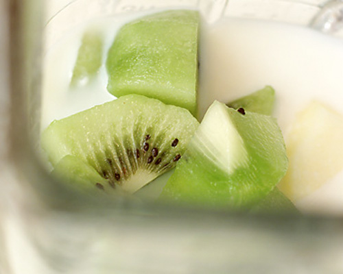 キウイジュースの作り方1