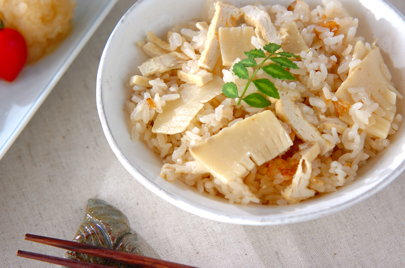 基本のタケノコご飯（炊き込みご飯） レシピ・作り方 | 【E・レシピ】料理のプロが作る簡単レシピ