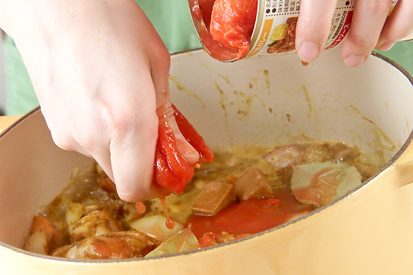 チキンカレーシチューの作り方の手順6