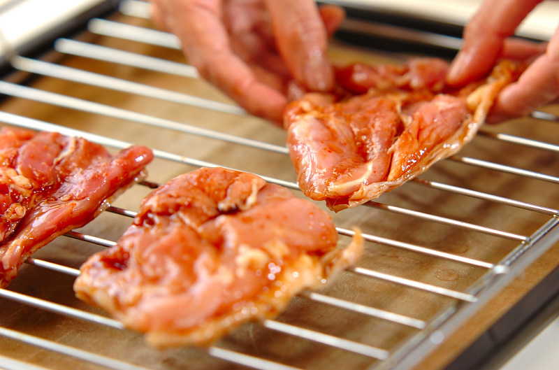 ふっくらジューシー!照り焼きチキンのオーブン焼きの作り方の手順4