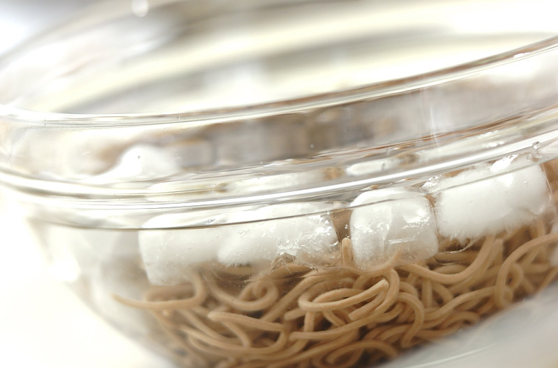 納豆そばサラダの作り方の手順5