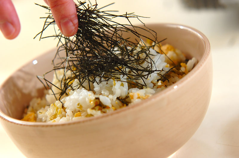 レンジチャーハンの作り方3