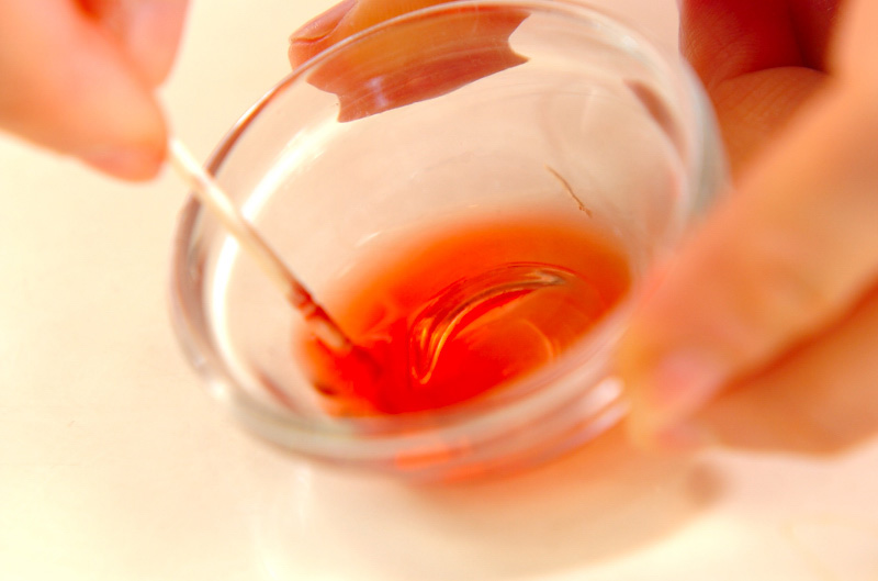 かんたん桜餅の下準備1