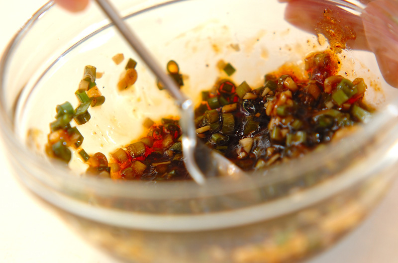 レンジで簡単!ささみのやわらかネギダレがけ by横田 真未さんの作り方1