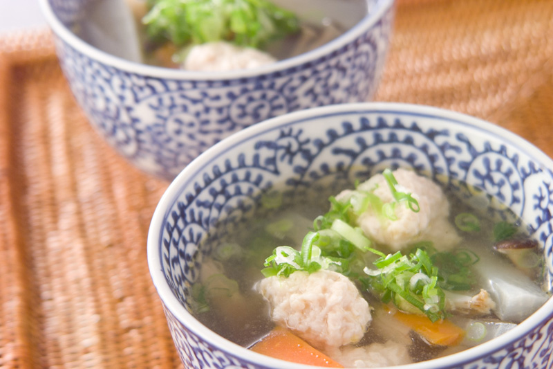 スープ 鶏 団子 【本格派】しょうがの効いた中華風鶏団子スープ レシピ・作り方