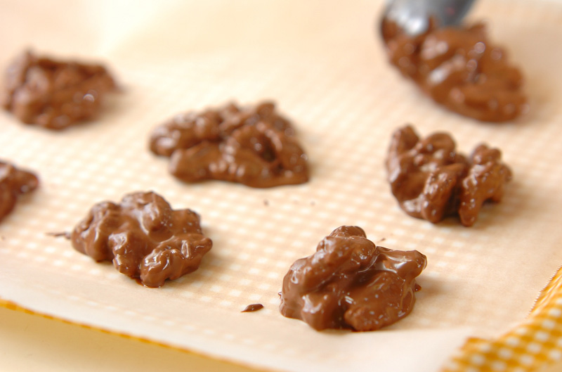 クルミチョコの作り方の手順2