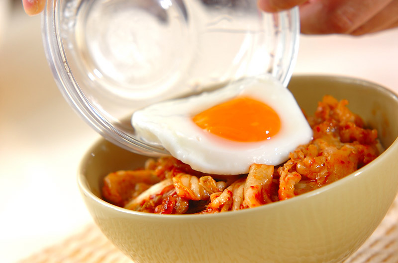 豚キムチ丼の作り方の手順5